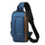 Single Shoulder Crossbody BackPack (Anti Theft USB)