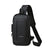 Single Shoulder Crossbody BackPack (Anti Theft USB)