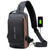 Single Shoulder BackPack (Anti Theft USB)