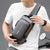 Single Shoulder BackPack (Anti Theft USB)