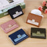 Tri-Fold Casual Female Wallet