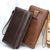 Luxury Zipper Wallet (Card Holder With Phone Pocket)