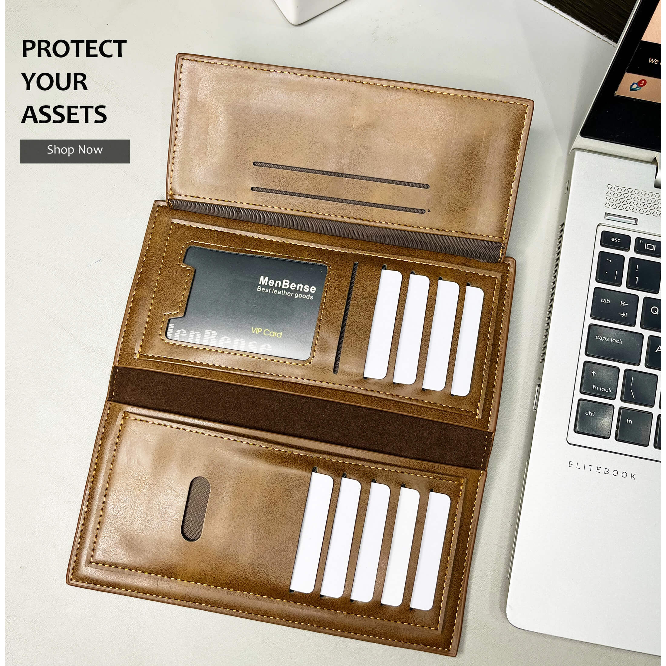 Menbense Original Menbense Long Wallet – LookOut.pk